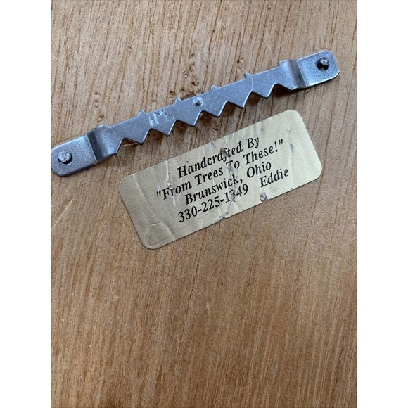 Intarsia Wood Horse Head Intarsia Eddie Brunswick Ohio 17x18 Western Woodwork - Picture 8 of 9